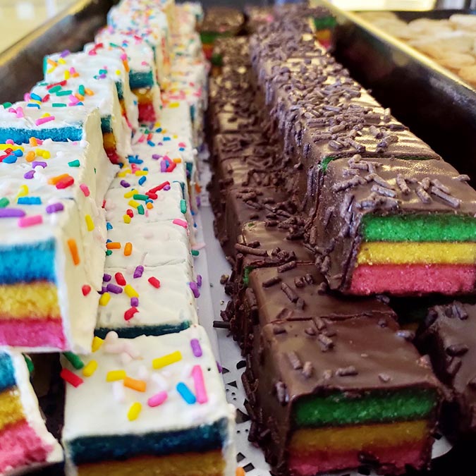 Nino's Italian Rainbow Cookies