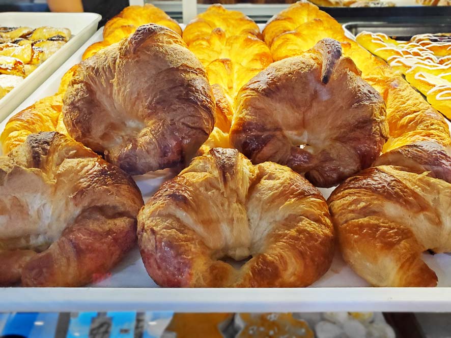 Nino's Bakery buttery croissants