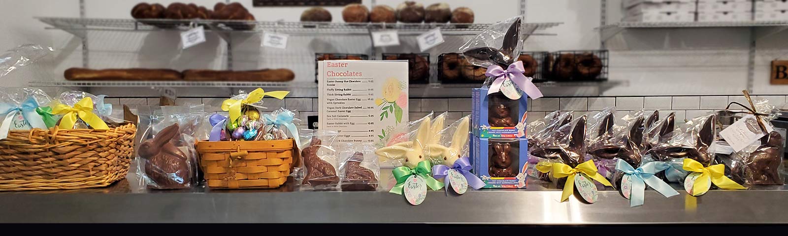 Available at Nino's Bakery: Easter Chocolate