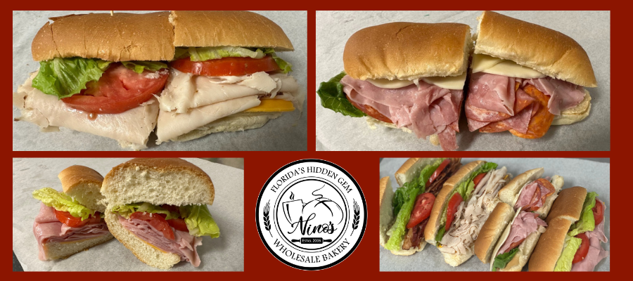 Nino's lunch sandwiches